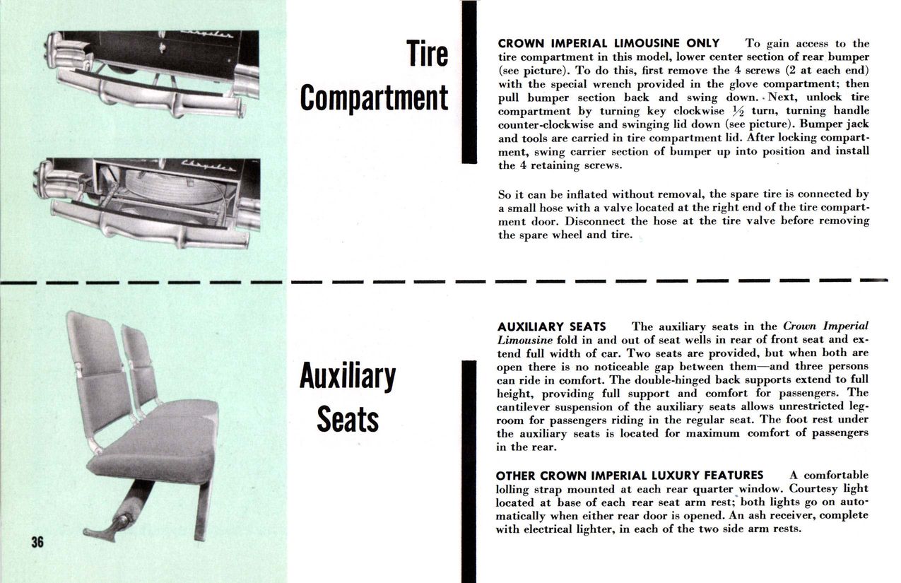 1954 Chrysler Owners Manual Page 2